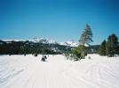 Snowmobiling at Hope Valley