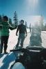 Andrew and Adam enjoy snowmobiling